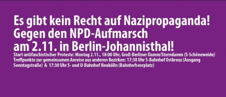 Demo gegen Nazis