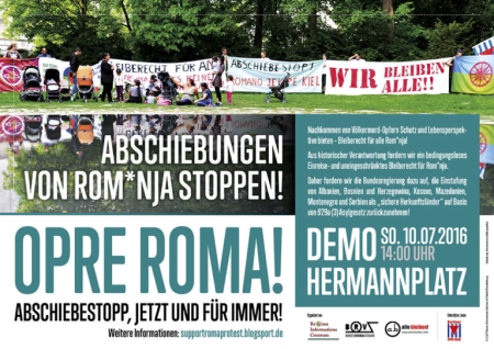 Soli-Demo für Roma