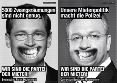 Wahlkrampf CDU und SPD