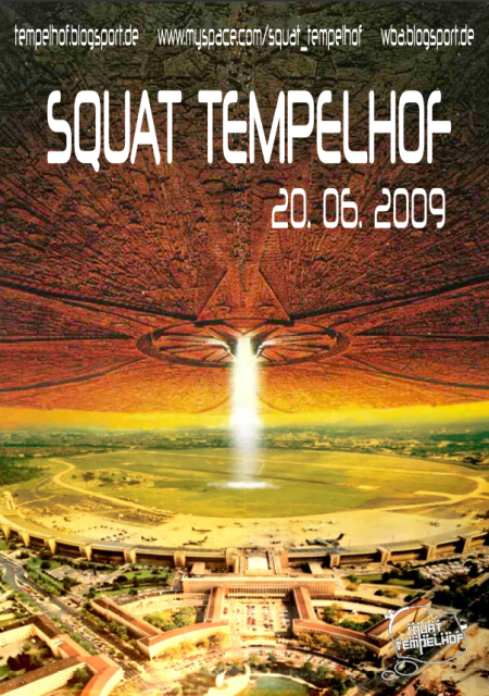 Squat Tempelhof 20.06.2009