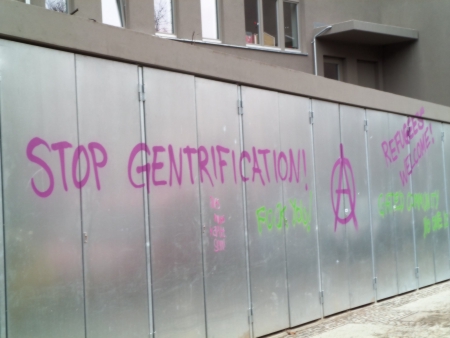Stop Gentrification Refugees Welcome
