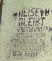 Graffitti Weisestrasse 90er Jahre
